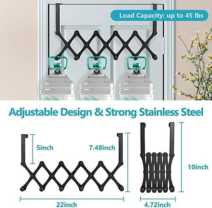 Over-Door Space Saver Alloy Steel Hooks