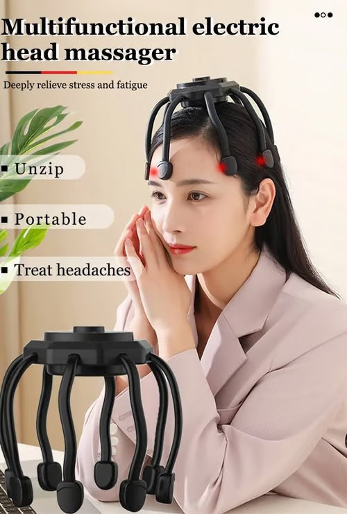 Electric Octopus Scalp Head Massager