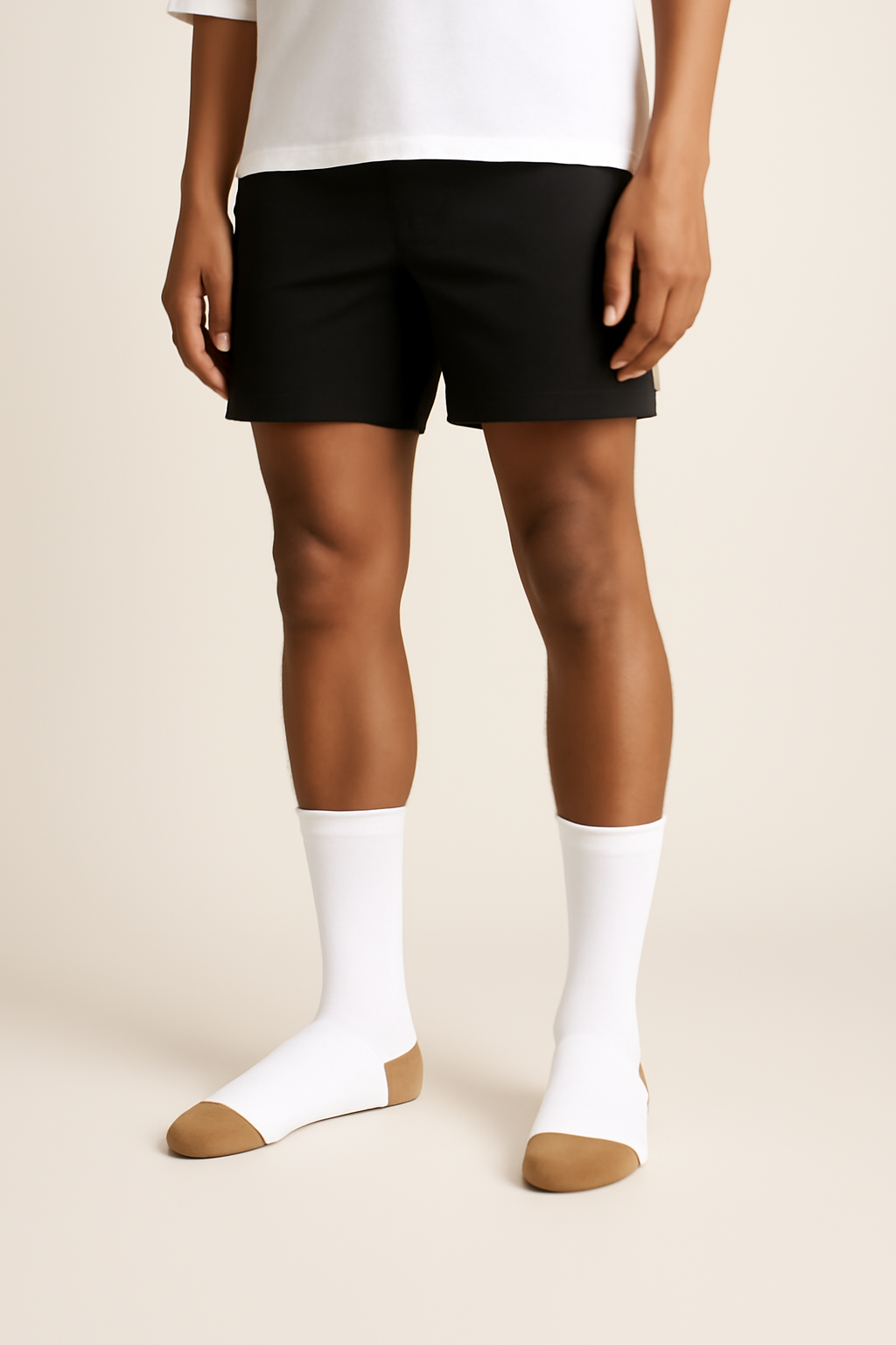 Color- Block Grip Socks