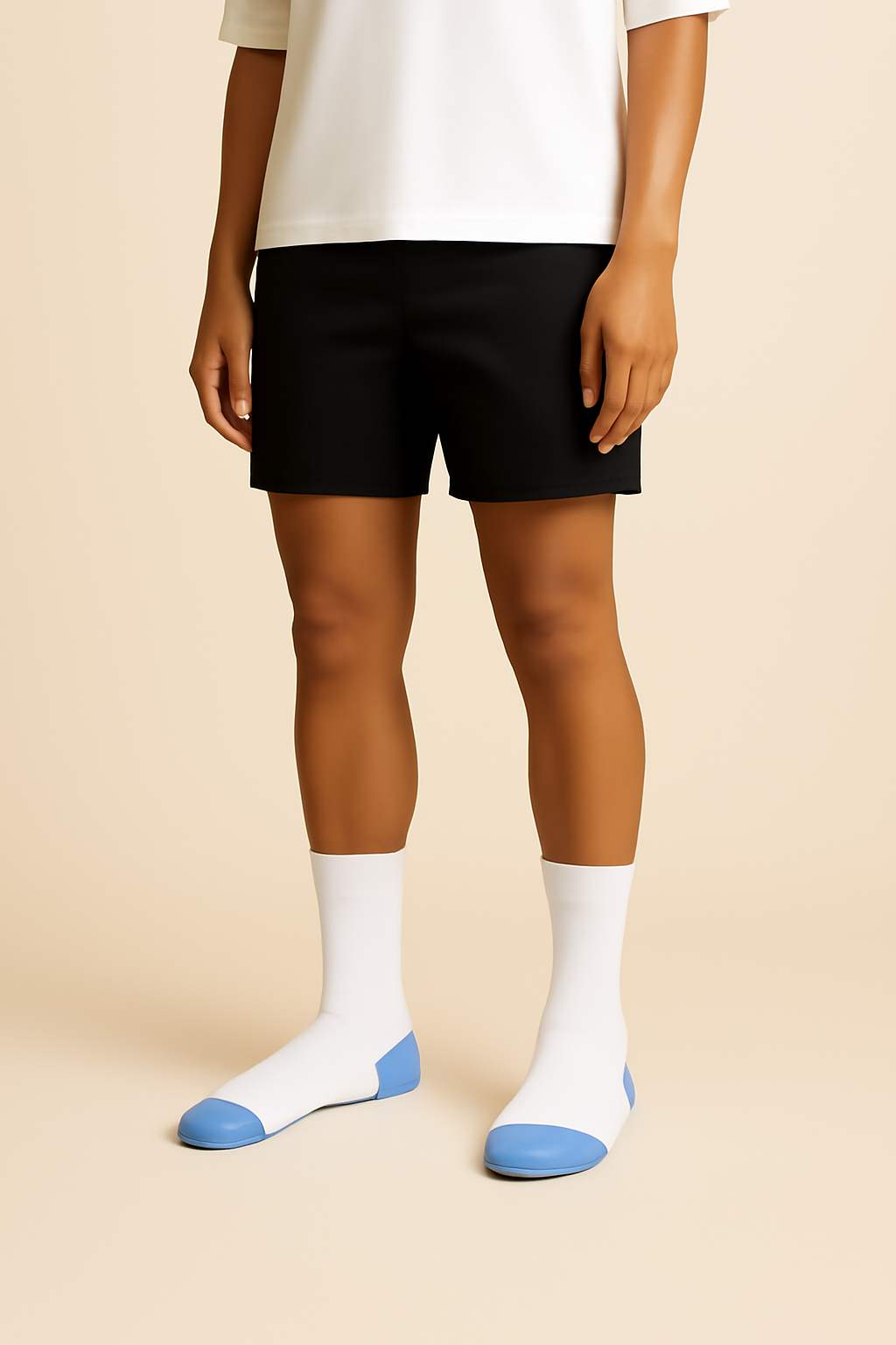 Color- Block Grip Socks